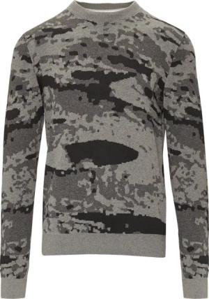 Jacquard-Pullover aus Baumwollstrick