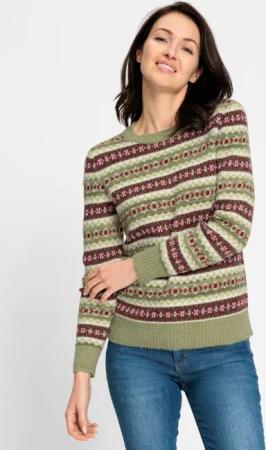 Jacquardpullover