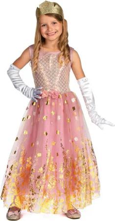 JADEO Kostüm Prinzessin Kostüm für Kinder in Gold-Rosa