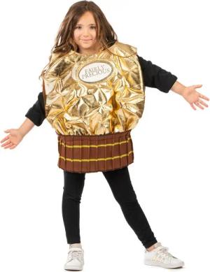 JADEO Partyanzug Schokolade Kostüm Kinder gold