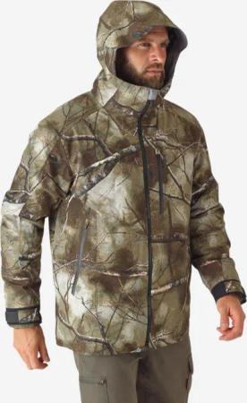 Jagdjacke 900 3-in-1 warm wasserdicht geräuscharm
