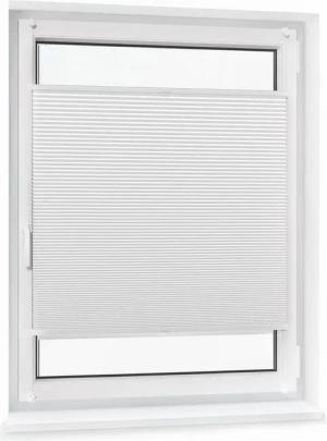 jalousiescout Wabenplissee Pure Wabenplissee, 45 x 90 cm, weiß, verdunkelnd, ohne Bohren, klemmen, Klemmfix, Thermo Plissee Sonnen-, Sicht- und Hitzeschutz, für Fenster und Tür