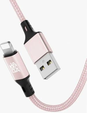 JAMEGA USB Kabel kompatibel mit iPhone Nylon USB A auf 8-Pin Ladekabel - Lightningkabel, USB A, 8-Pin (50 cm)