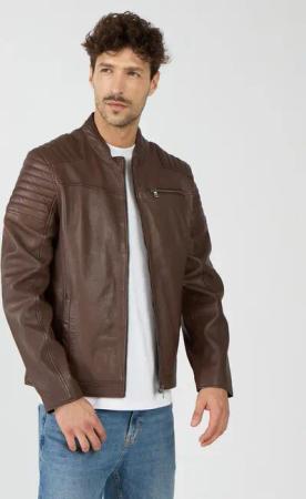 JCC Lederjacke "31020217Ecom"