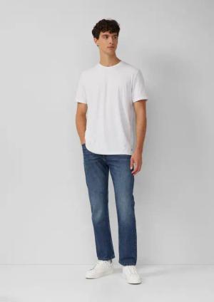 Jeans Benito / Regular Fit / Mid Rise / Straight Leg / 100% Baumwolle