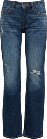 Jeans Karolin / Regular Fit / Mid Rise / Straight Leg / Pailletten-Detail