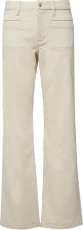 Jeans / Regular Fit / Mid Rise / Flared Leg / ausgefranster Saum