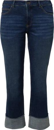 Jeans / Straight Fit / Mid Rise / Straight Leg / Aufschlag