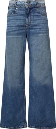 Jeans Suri / Regular Fit / High Rise / Wide Leg / Doppelter Taillenbund