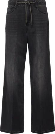 Jeans Suri / Regular Fit / High Rise / Wide Leg / mit Bindedetail