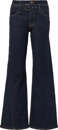 Jeans Suri / Regular Fit / High Rise / Wide Leg / Nahtdetail