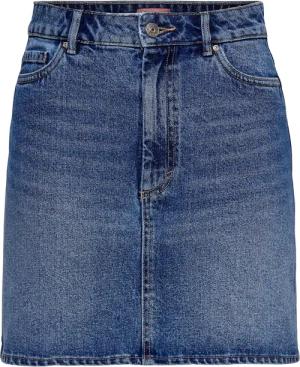 Jeansrock Frau Only Onlnoel life ashape