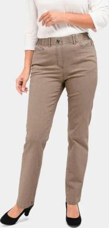 Jeansschlupfhose - beige - Gr. 19 von Goldner Fashion