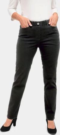 Jeansschlupfhose - schwarz - Gr. 20 von Goldner Fashion