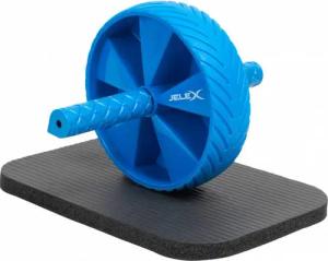 JELEX Sixpack Bauchtrainer Ab Wheel schwarz-blau