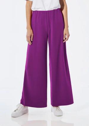 Jersey-Hose - aubergine - Gr. 255 von Goldner Fashion
