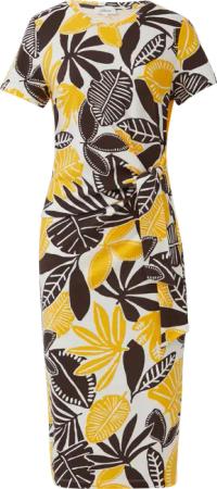 Jersey-Kleid mit Knotendetail