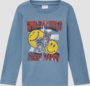 Jersey-Longsleeve mit Smiley®-Print
