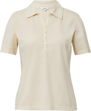 Jersey-Polo mit Knopfleiste