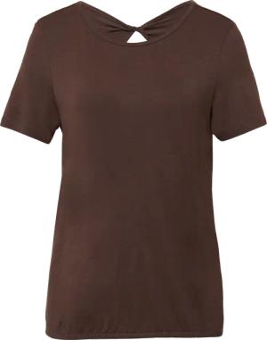 Jersey-T-Shirt im O-Shape mit Cut-out