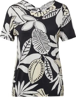 Jersey-T-Shirt im O-Shape mit Cut-out