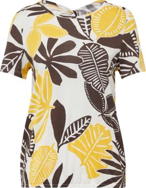 Jersey-T-Shirt im O-Shape mit Cut-out