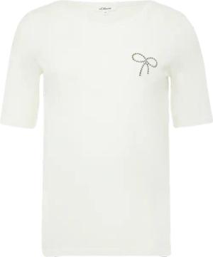 Jersey-T-Shirt im Slim Fit mit Frontprint