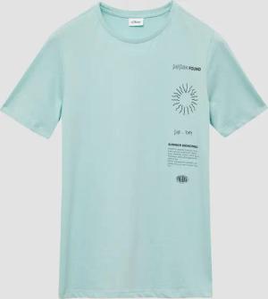 Jersey-T-Shirt mit Frontprint