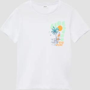 Jersey-T-Shirt mit Frontprint