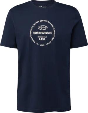 Jersey-T-Shirt mit Frontprint