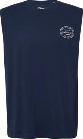 Jersey-Tanktop im Relaxed Fit mit Print