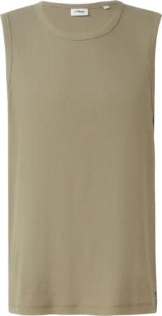 Jersey-Tanktop mit Rippstruktur