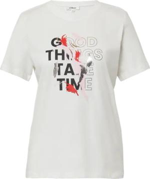 Jerseyshirt aus Baumwolle mit Stickerei