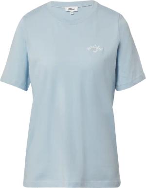 Jerseyshirt aus Baumwolle mit Stickerei