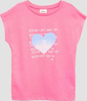 Jerseyshirt in V-Shape