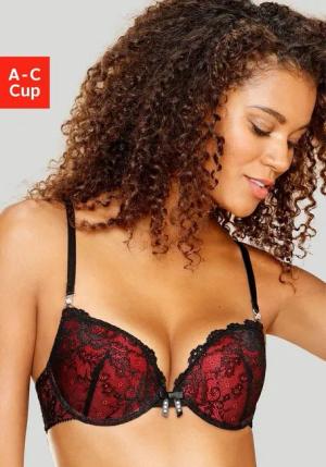 JETTE Push-up-BH mit extra dicken Kissen für maximales Volumen, sexy Dessous