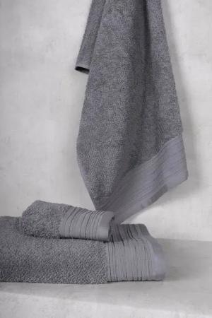 jilda-tex 2er Set Premium Duschtuch Handtuch Gästetuch 100% Bio-Baumwolle