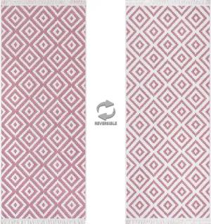 Jimri Teppich Kelim, Läufer, Wohnzimmer Teppich Flur Läufer