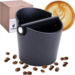 JOEFREX Kaffeeservice Abklopfbehälter für Siebträger Espresso Knockbox für Kaffeesatz, Abklopfbehälter für Siebträger, Espresso Knockbox für Kaffeesatz
