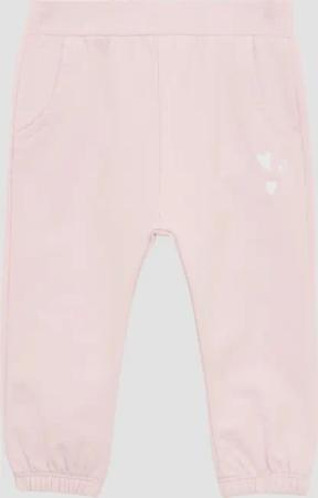 Jogpants mit Elastikbund und Stickerei