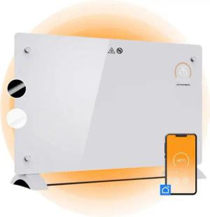 Johannson Konvektor Elektroheizung Aurora 2000W Konvektor Heizung, 2000.00 W, Überhitzungsschutz und Kindersicherung