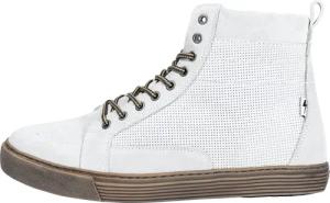 John Doe Neo Sneaker Motorradschuhe weiß/braun 43.5 - Motorradbekleidung - Chopper Motorradbekleidung