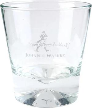 Johnnie Walker Whiskyglas 2+4 cl geeicht, Glas mit Gravur & Logo, Whisky Geschenkidee, 1-tlg., Stilvoll. Präzise. Einzigartig.