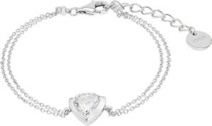 JOOP! Armband Herz, mit Zirkonia (synth)