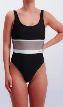 JOOP Badeanzug "Colourblock" Colourblocking-Design, tiefer Rückenausschnitt