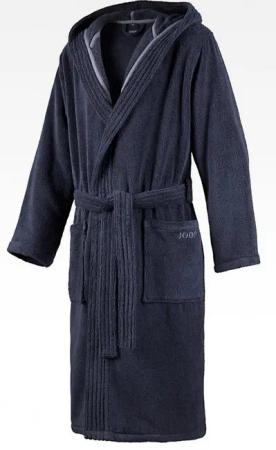 JOOP! Bademantel JOOP! LIVING - BADEMANTEL Herren-Kapuze, Textil