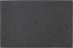 JOOP! Badematte Joop! Badematte Duschvorleger Uni Cornflower 1670-774 Anthrazit 50x80, beidseitig nutzbar, Baumwolle, rechteckig