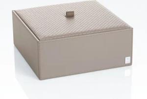 JOOP! Badorganizer Joop Bathline Mehrzweckbehälter L, Obermaterial: hochwertiges Leder-Imitat