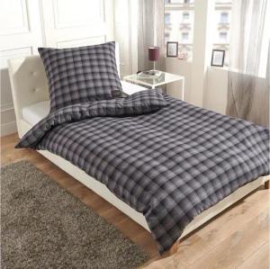 JOOP! Bettwäsche Soft Checks, Flanell, 2 teilig