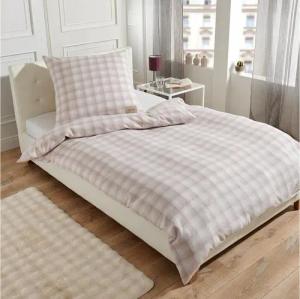 JOOP! Bettwäsche Soft Checks, Flanell, 2 teilig